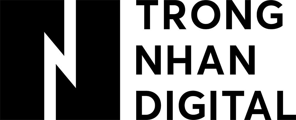 Logo Trong Nhan Digital Black