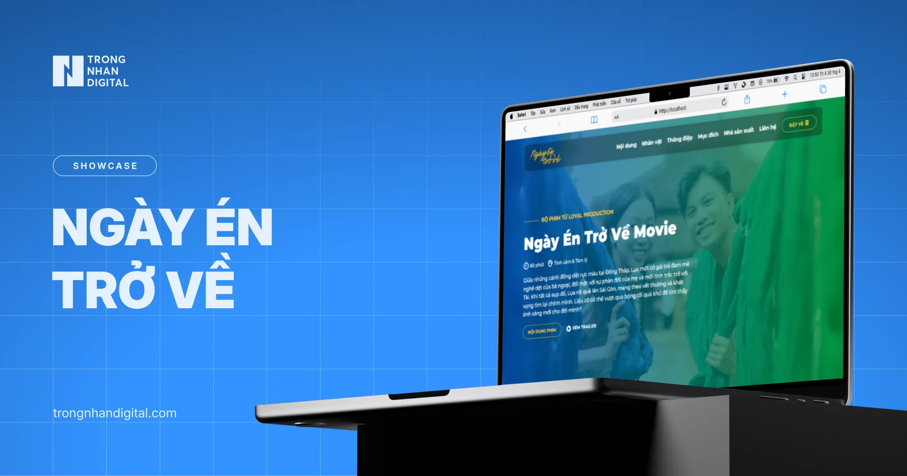 Nâng tầm dự án sinh viên: Website đặt vé cho “Ngày Én Trở Về” cùng Trong Nhan Digital