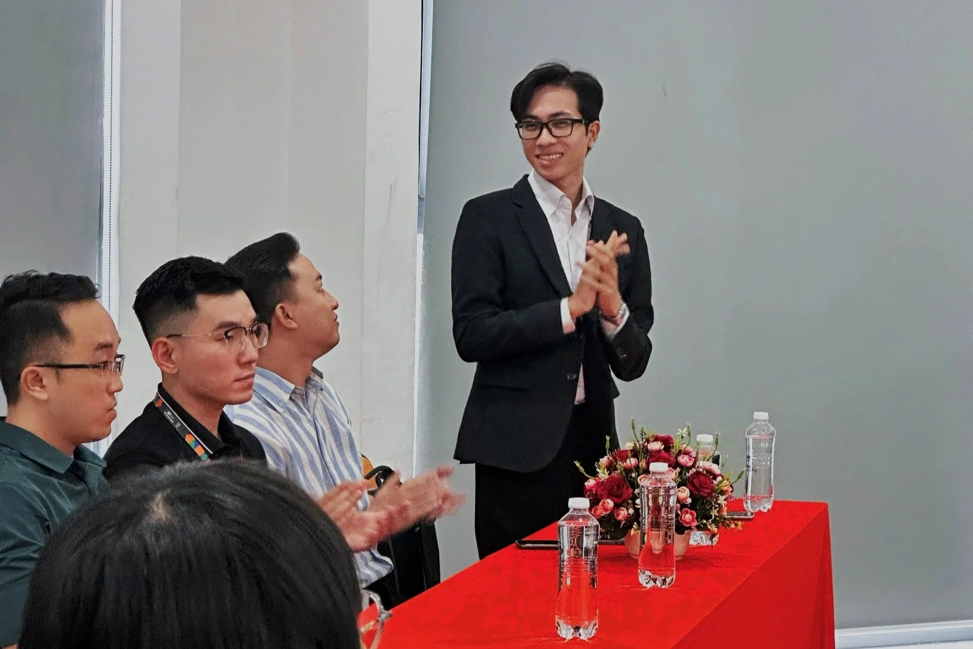 Nhân và khách mời tại talkshow FPT PolySchool Cần Thơ