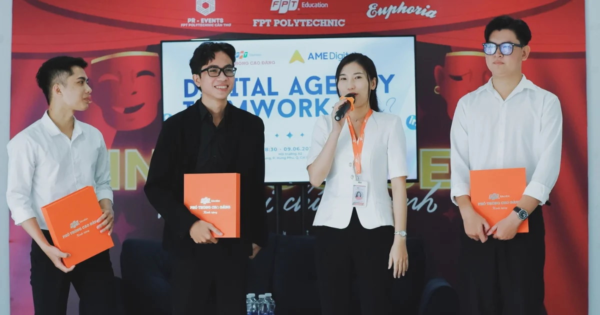 Talkshow “Digital Marketing Agency – Teamwork có gì?” tại FPT PolySchool Cần Thơ: Lan tỏa cảm hứng cho sinh viên